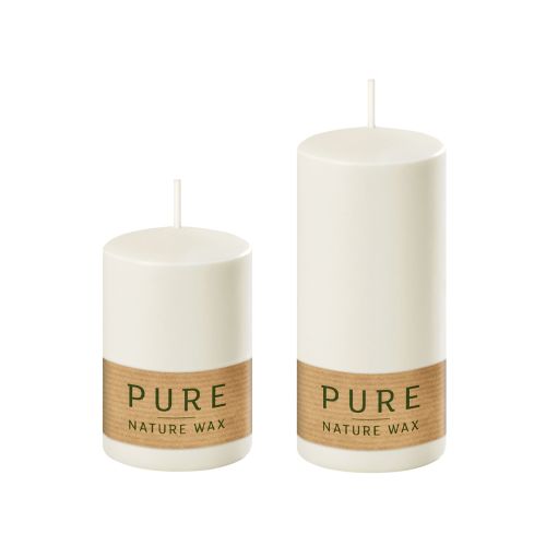 Candle pure 60 x 90 mm - Image 1